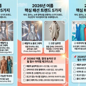 2026 여름 트렌드 5선