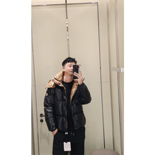 [M공장] 몽클레어 블랙골드 파라나 후드 숏 패딩