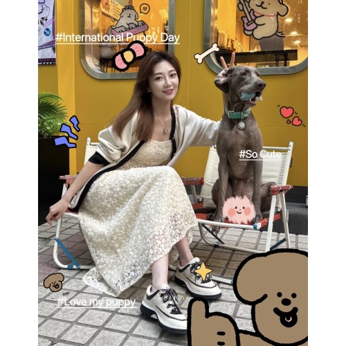 [해피샵] 샤넬 25C 스웨이드 운동화