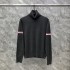 [대리석집] 하이넥 더블 슬리브 니트(남녀공용)