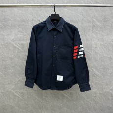 [대리석집] 톰브라운 스트라이프 4선 셔츠 캐주얼 재킷(남녀공용)