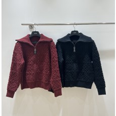 루이비통 여성 미쓰비시 그라들넥 니트 탑