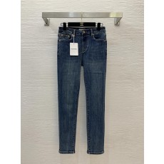 발렌티노 2026 FW 프리미엄 레터링 로고 스판 스키니진