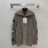 샤넬 2026 FW 홈 스키 하이 버전 더블 집업 터틀넥 니트 코트