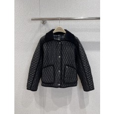 버버리 25FW 워머 마이크로 로고 플로리스톤 퀼팅 패딩 점퍼
