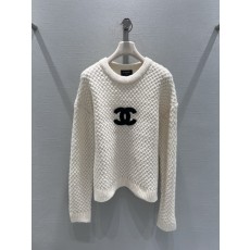 샤넬 2025FW 클래식 입체 체크 니트
