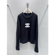 샤넬 2025FW 클래식 입체 체크 니트
