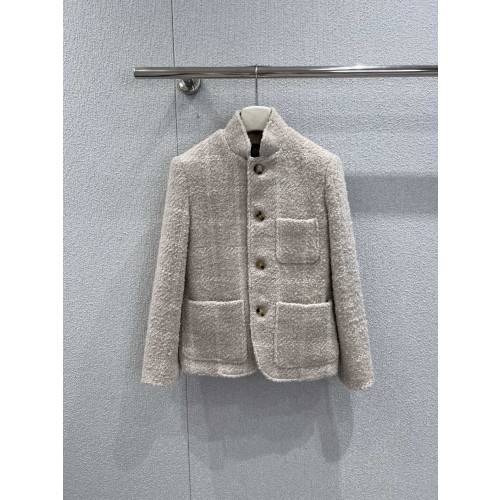 로로피아나 25FW 홀리데이 한정 알파카 혼방 미니코트