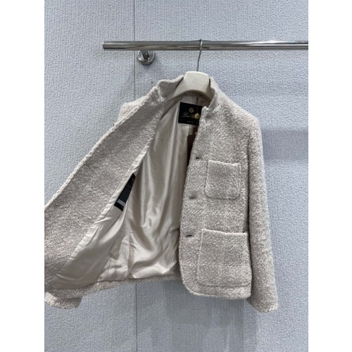 로로피아나 25FW 홀리데이 한정 알파카 혼방 미니코트