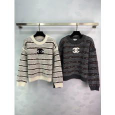 샤넬 25FW 클래식 스트라이프 니트