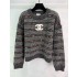 샤넬 25FW 클래식 스트라이프 니트