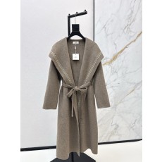 에르메스 25SS·FW  빅 터틀넥 핸드메이드 코트