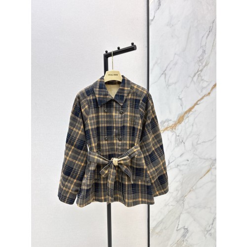 미우미우 25SS·FW 리버시블 트렌치 코트