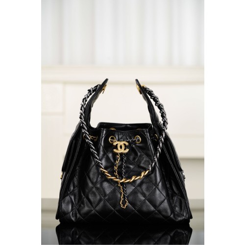 [팬더샵] 샤넬 25B 블랙 카프스킨 25Bag 스몰