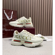 GUCCI 구찌 라이톤 커플 러닝 스니커즈[남여공용]