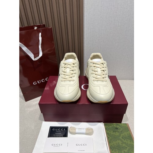 GUCCI 구찌 라이톤 커플 러닝 스니커즈[남여공용]