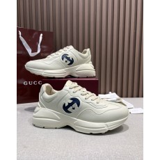 GUCCI 구찌  라이톤 커플 러닝 스니커즈[남여공용]