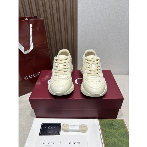 GUCCI 구찌  라이톤 커플 러닝 스니커즈[남여공용]