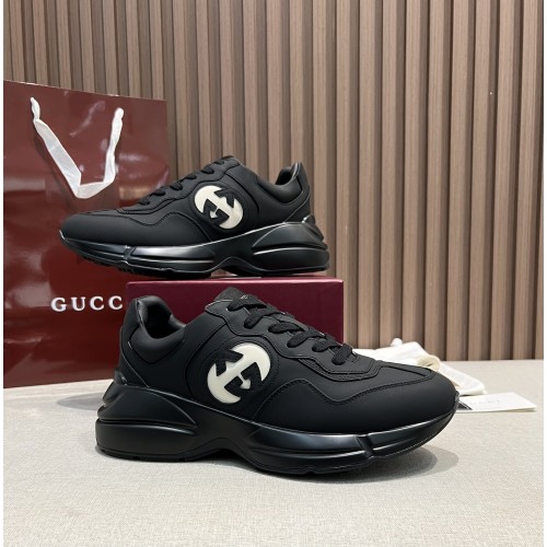 GUCCI 구찌  라이톤 커플 러닝 스니커즈[남여공용]