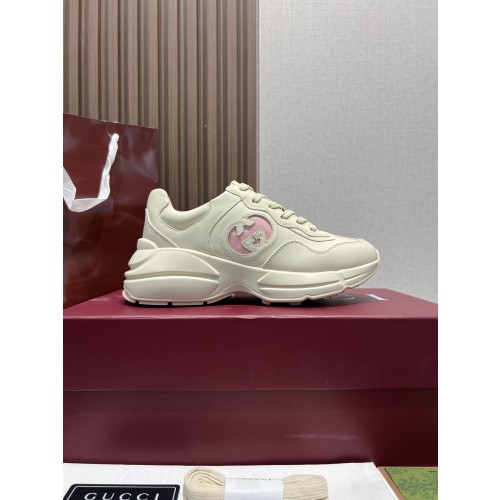 GUCCI 구찌  라이톤 커플 러닝 스니커즈[남여공용]