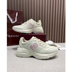 GUCCI 구찌  라이톤 커플 러닝 스니커즈[남여공용]
