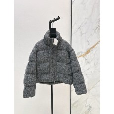 브루넬로 쿠치넬리 25SS FW 올드머니 양털 가죽 패딩 점퍼