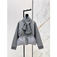 로로피아나 가을·겨울 패치워크 양털 다운 패딩