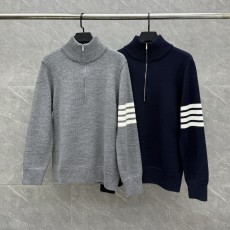 [대리석집]  톰브라운 울 4선 퍼널 넥 풀오버