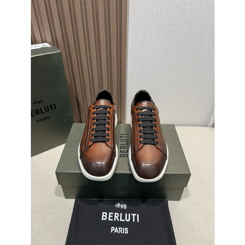 벨루티 로우탑 스니커즈 (남성)
