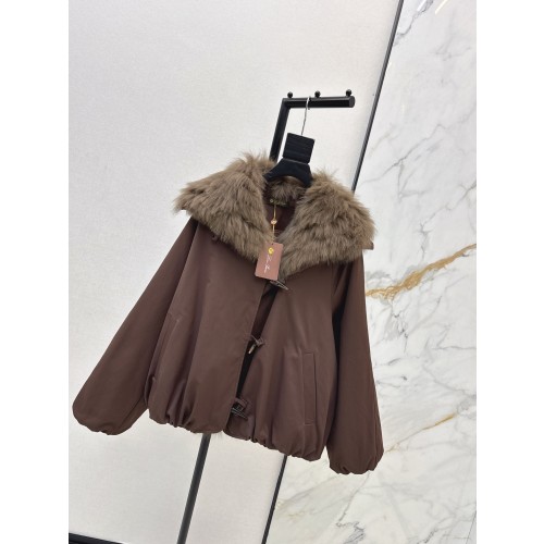 로로피아나 25FW 폭스 퍼 빅카라  파카