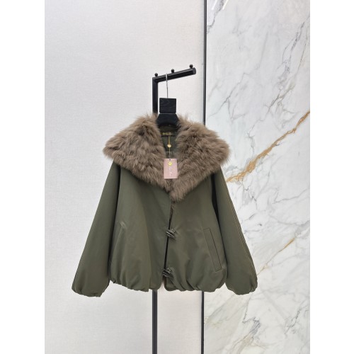 로로피아나 25FW 폭스 퍼 빅카라  파카