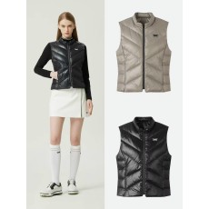 PXG 여성 90 화이트덕다운 패딩 베스트