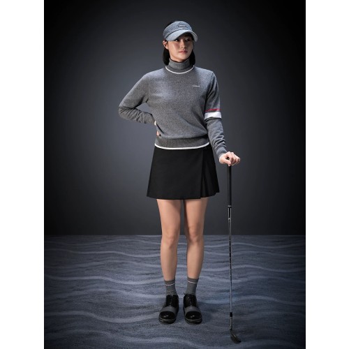타이틀리스트 25FW 여성 패딩 플리츠 미니 스커트