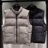 PXG 가을 겨울 남성 스탠드넥 다운 베스트