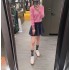 지포어 프리미엄 울 혼방 여성 니트 상의