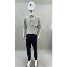 타이틀리스트 프리미엄 남성 기모 안감 슬림핏 상의