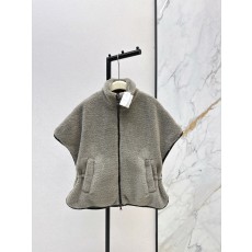 브루넬로 쿠치넬리 25SS 여성 테디 퍼 집업 자켓