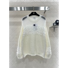 샤넬 26SS 여성 라운드넥 니트 풀오버