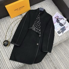 루이비통 25FW 여성 리버서블 롱 울 코트