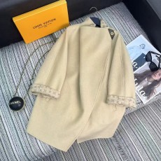 루이비통 25FW 로고 자카드 리버서블 울 코트