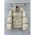 셀린느 25FW 트리옹프 자수 리브넥 다운 자켓