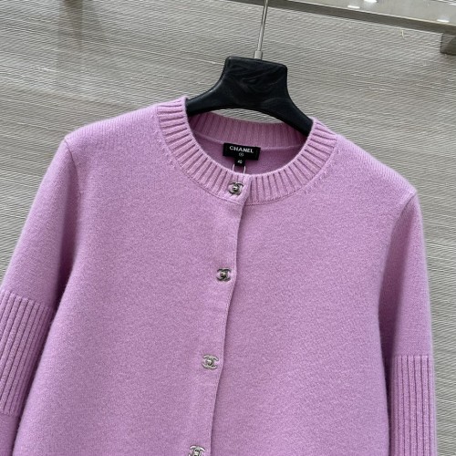 샤넬 가을겨울 울 라운드넥 가디건