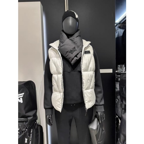 PXG 남성 골프 다운 패딩 베스트