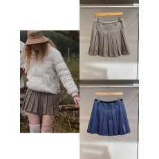 말본 여성 슬림핏 미니 스커트