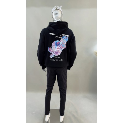 우영미 25SS 3D 코랄 백로고후드 티셔츠