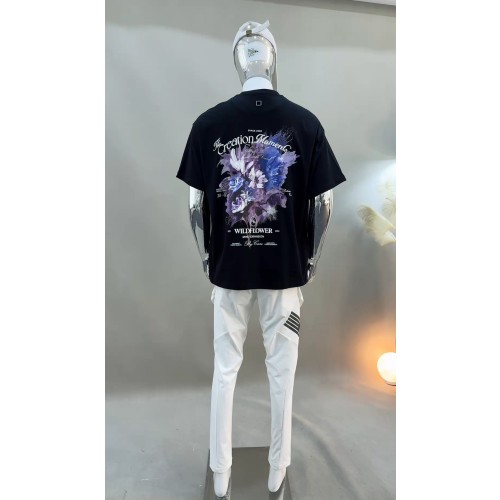 우영미 25SS 플라워 백로고 티셔츠