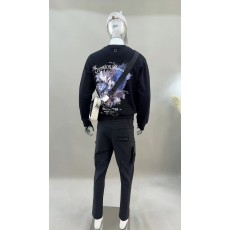 우영미 25SS 플라워 백로고 긴팔 티셔츠