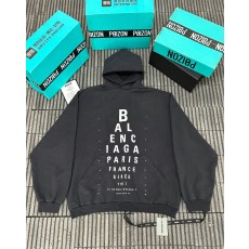 [잔디집] 발렌시아가 후드 레터링 프린트 맨투맨