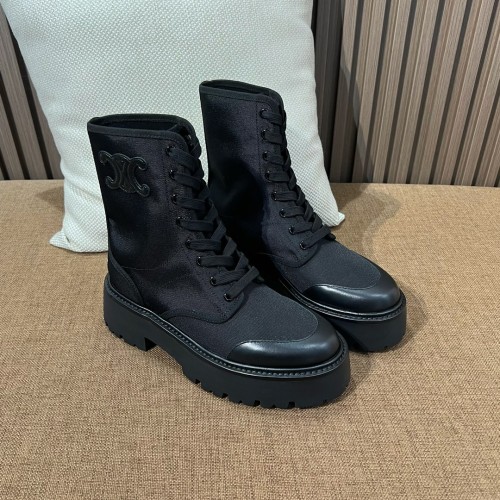 [IU] 셀린느 벌키 레이스업 부츠