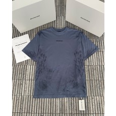[잔디집] 발렌시아가 그래픽 워싱 아트 반팔 티셔츠